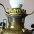 Antique Arts & Crafts Wrought Iron Table Lamp & Hand Painted Shade, C1910 For Sale - Image 10 of 15