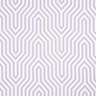 Schumacher X Mary Mcdonald Vanderbilt Print Fabric in Lavender For Sale