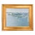 Contemporary Plein Air California Impressionist Boat Harbor Sailing Signed Paul Strahm For Sale