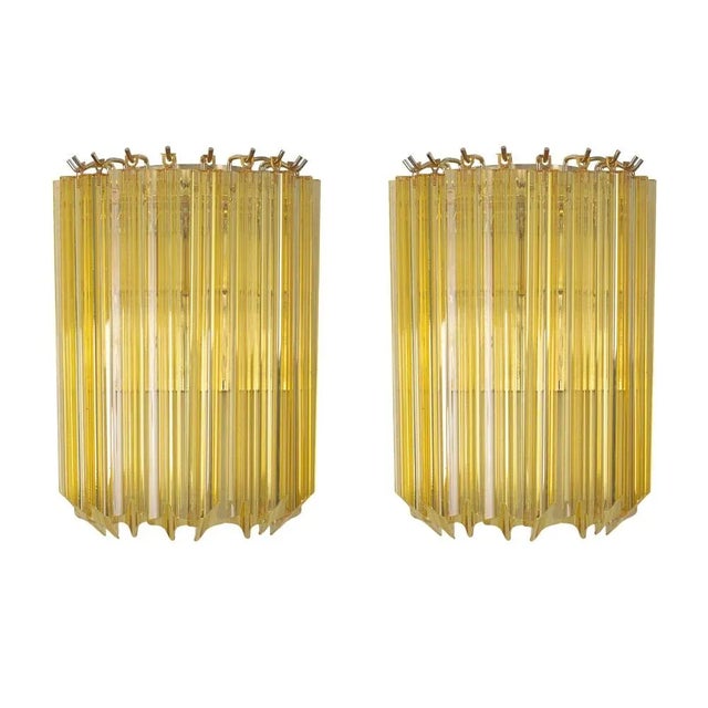 Wall Lamps in Murano Glass, 1990s, Set of 2 For Sale - Image 12 of 12