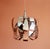 1980s Space Age Chrome-Plated Metal Pendant Lights, 1970s, Set of 2 For Sale - Image 5 of 11