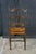 4 Mid 20th Century French Country Shaker Style Oak Ladderback Dining Chairs Rush Seat Farmhouse For Sale - Image 4 of 18