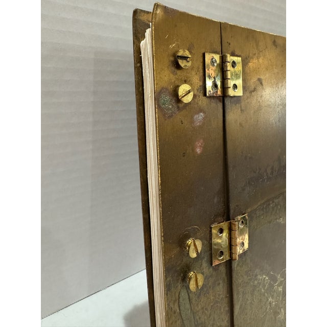 A rare handcrafted artist's book, number 4 in a limited edition of 8, created in Spring 1998 in the studio of Kris...