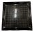 Black Lacquer Square Tray (Woven Lines), 8.25"x8.25"x.5h" For Sale