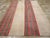 A vintage Turkish flatweave Kilim room Size carpet handmade during the Mid-20th Century. Measures: 8' 5" x 12' 1".