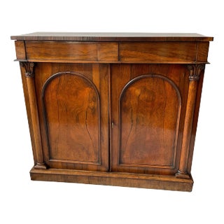 1860s French Empire Rosewood Sideboard ( Console ) For Sale