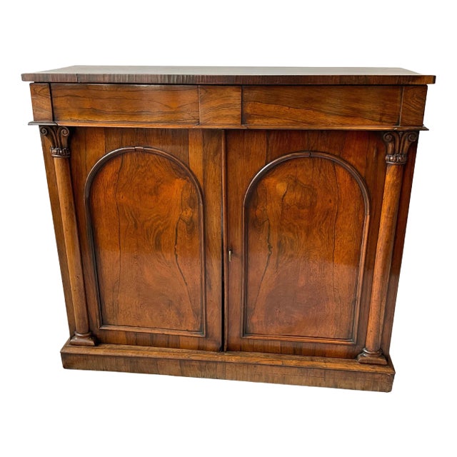 1860s French Empire Rosewood Sideboard ( Console ) For Sale