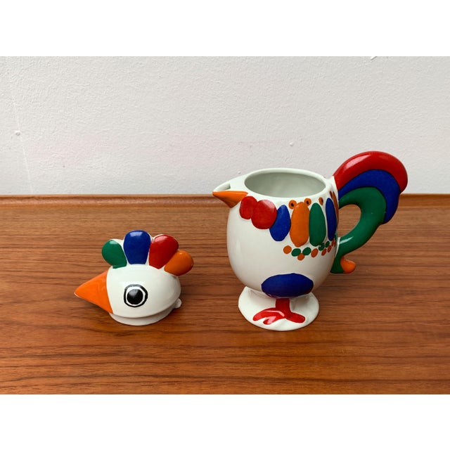 Vintage Ceramic Chicken Tea or Coffee Pot, 1970s For Sale - Image 14 of 18