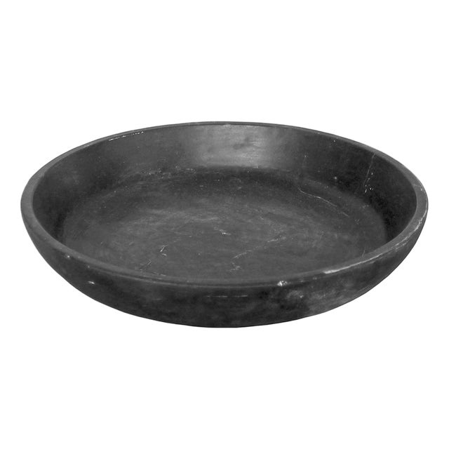 Modern Charcoal Marble Plate / Bowl For Sale