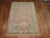 Textile Pink Yin Yang Antique Khotan Rug For Sale - Image 7 of 9