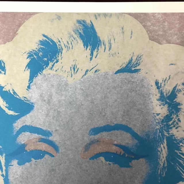 American 1990s After Andy Warhol "Marylin Monroe" Lithograph For Sale - Image 3 of 11
