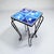 Vintage Delft Blue Tile Side Table, 1960s For Sale - Image 11 of 13