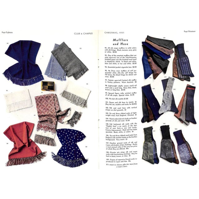 Club & Campus Christmas 1931 Gifts for Men For Sale - Image 9 of 13
