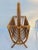 Late 20th Century Vintage Bamboo Rattan Magazine Rack For Sale - Image 5 of 11