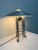 Metal Robert Sonneman Modernist Aluminum and Brass Table Lamp for Kovacs, 1990 For Sale - Image 7 of 17