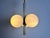 Mid-Century Modern Golden White 3-Arm Space Age Chandelier, 1960s, Germany For Sale - Image 6 of 8