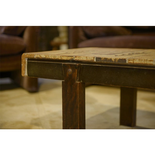 Mid-Century Modern Ceramic Herbier Coffee Table by Roger Capron, 1960s For Sale - Image 3 of 11