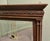 French Carved Oak Wall Mirror with Side Columns For Sale - Image 4 of 7