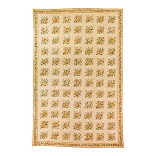 C. 1930s French Aubusson Palace Size Rug For Sale
