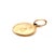1960s Vintage 1960s Italian 18k Virgin Mary Medallion, Religious Pendant For Sale - Image 5 of 12