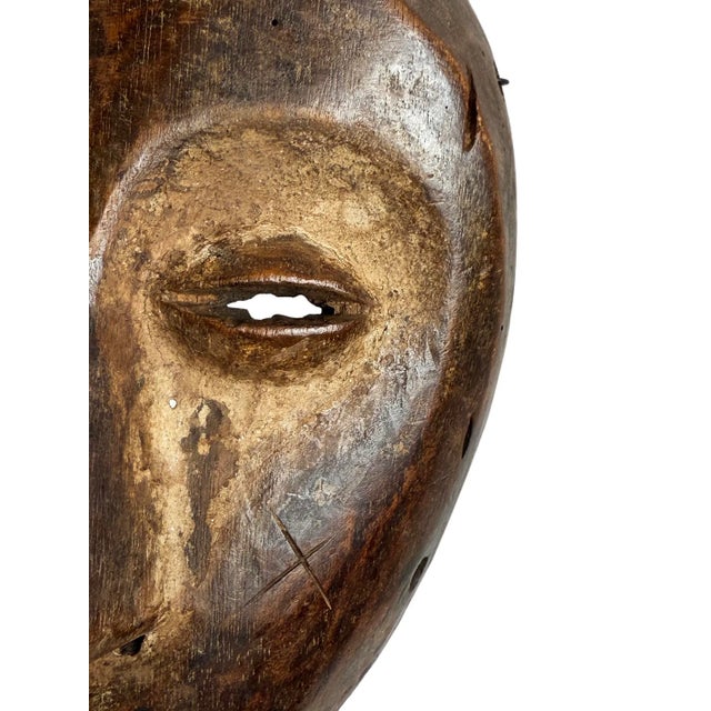 Mid 20th Century Old Vintage Lega Mask For Sale - Image 5 of 6