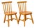 1950s Pair of Child’s Chairs in the Style of FDB Møbler Model J46 Designed by Poul Volther For Sale