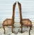 Antique French Provincial Cane Dining Chairs - Set of 6 For Sale - Image 4 of 13
