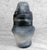 Late 20th Century Vintage Abstract Gray Studio Pottery Signed Vase - 12" For Sale - Image 5 of 7