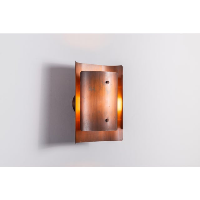 Danish Copper Wall Lamp, 1960s For Sale - Image 13 of 13