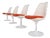 Tulipe Chairs by Eero Saarinen for Knoll, 1960s, Set of 4 For Sale