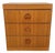 Danish Chest of Drawers with Teak Veneer, 1970s For Sale