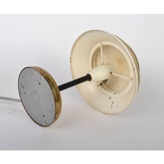 Mid-Century Modern Mid-Century Brass Table Lamp by Zukov, 1950s For Sale - Image 3 of 7