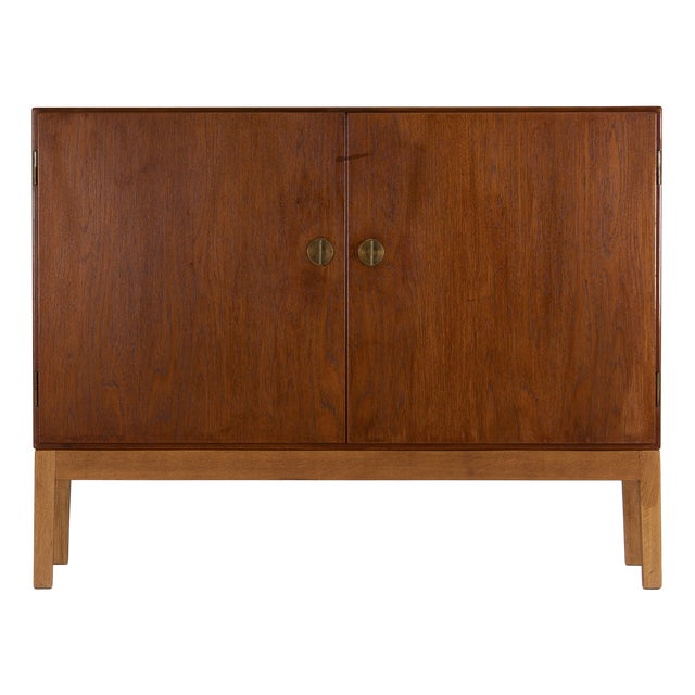 Model 232 China Cabinet by Børge Mogensen for C.M. Madsen, 1950s For Sale
