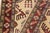 Ivory Boho Chic Kazak Ivory/Red Wool Runner Rug - 2'8''x9'8'' For Sale - Image 8 of 10