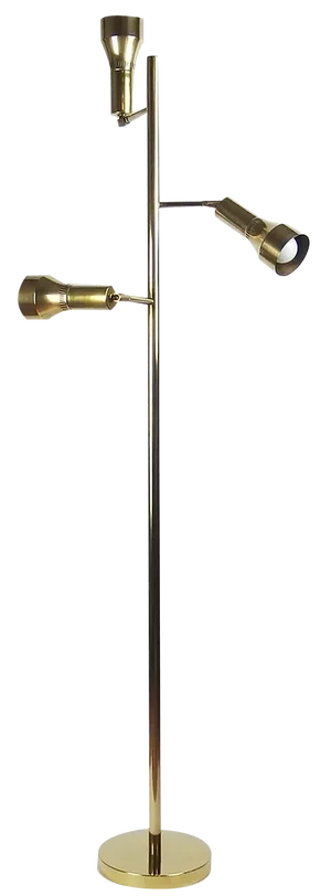 Brass Floor Lamp, 1960s