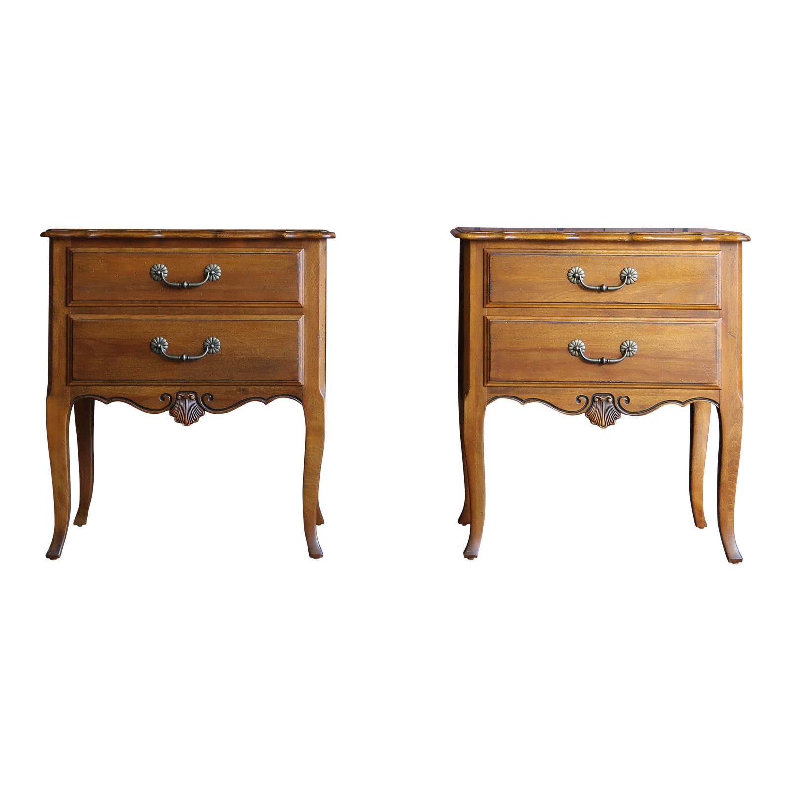 Ethan Allen French Country Nightstands a Pair Chairish