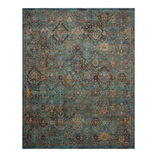 Loloi Winchester Rust / Multi 7'-9" x 10' Area Rug For Sale