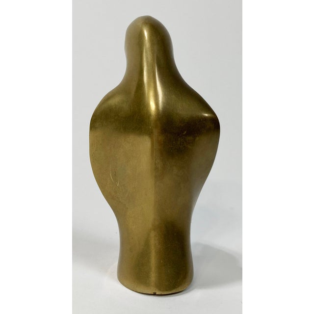 Vintage MCM Style Brass Penguin Paper Weight For Sale In Kansas City - Image 6 of 7