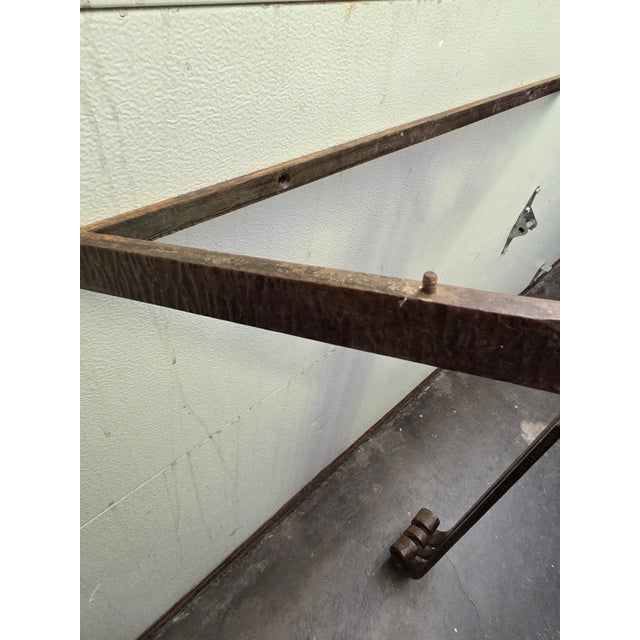 Wrought Iron Console Table For Sale In San Antonio - Image 6 of 14