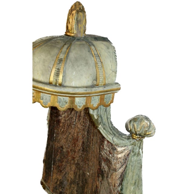 Antique Carved Architectural Niche & Cupola For Sale In Atlanta - Image 6 of 8