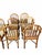 Brown Vintage Stickley Walnut Dining Chairs Set of 8 For Sale - Image 8 of 12