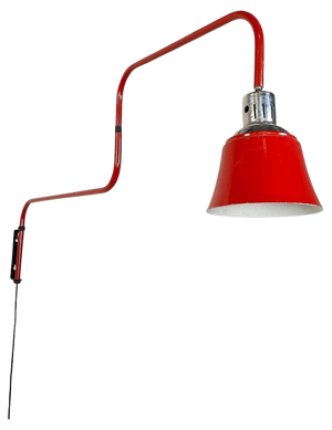 Bauhaus Style Wall Lamp by Heinrich Siegfried Bormann for Ugo Pollice, 1950s