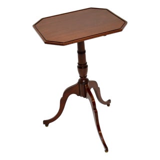 Antique Georgian Tilt Top Occasional Table, 1800 For Sale
