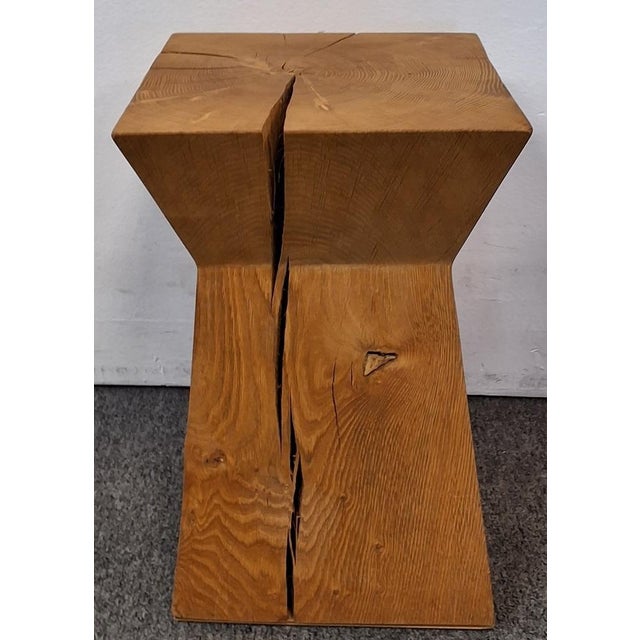 Wood In the Style of Christian Liaigre Wood Nagato Side Table (Set of 2) For Sale - Image 7 of 9