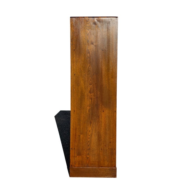 Wood 1920s A Japanese Tea Chest - Cha Tansu - Server For Sale - Image 7 of 10