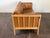 Mid-Century Modern Danish Modern Attributed Skovby Leather & Beechwood Sofa For Sale - Image 3 of 5