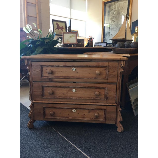 Antique Traditional European Pine Chest Of Drawers Chairish