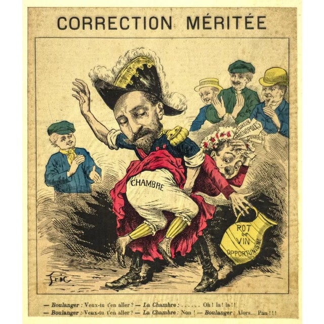 Unknown - Fixed Deserved - Original Lithograph - 1888 For Sale