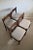 Mid-Century Modern Solid Wengé Dining Chairs, Set of 4 For Sale - Image 3 of 13