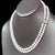 Metal Diamond Akoya Pearl 2-Strand Necklace 18k Gold Certified For Sale - Image 7 of 11